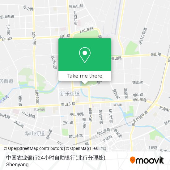 中国农业银行24小时自助银行(北行分理处) map