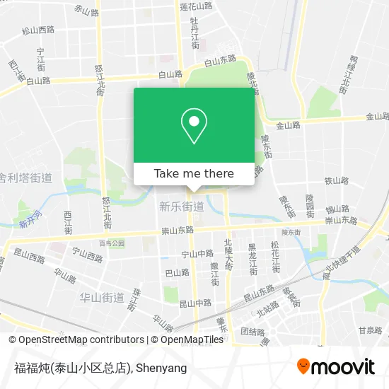 福福炖(泰山小区总店) map