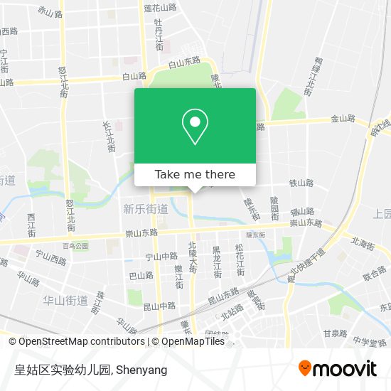 皇姑区实验幼儿园 map