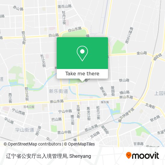 辽宁省公安厅出入境管理局 map