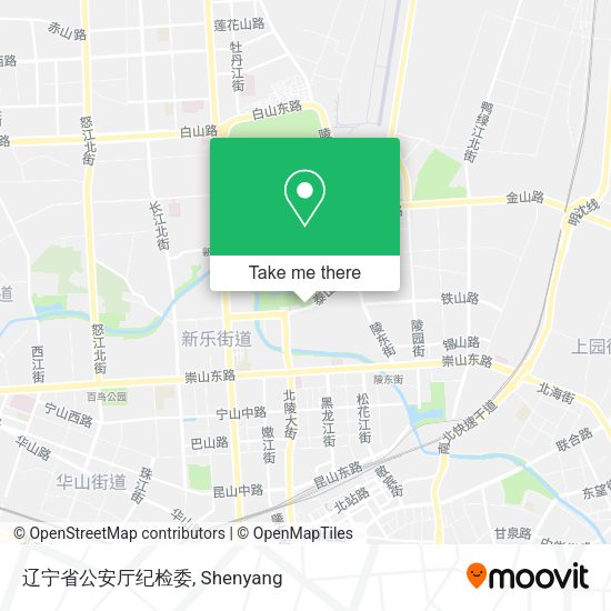 辽宁省公安厅纪检委 map