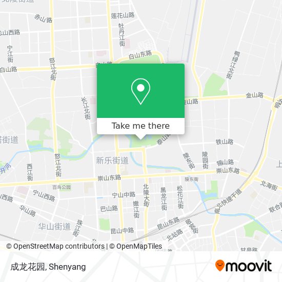成龙花园 map
