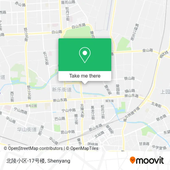北陵小区-17号楼 map