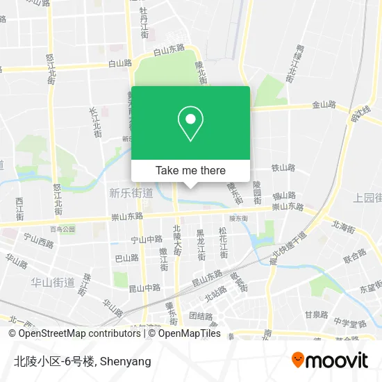 北陵小区-6号楼 map