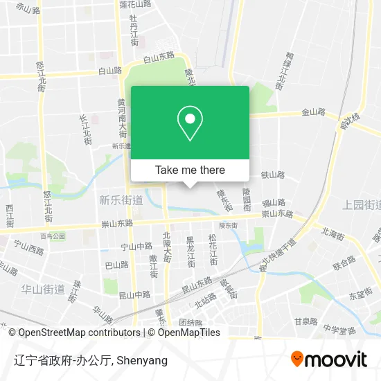 辽宁省政府-办公厅 map