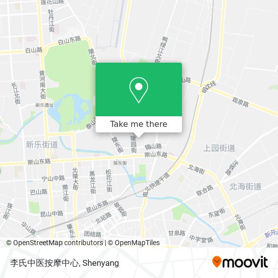 李氏中医按摩中心 map