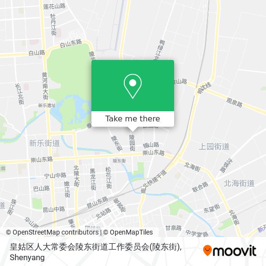 皇姑区人大常委会陵东街道工作委员会 map
