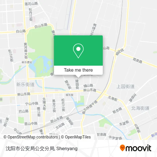 沈阳市公安局公交分局 map