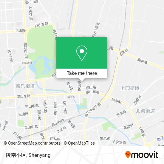 陵南小区 map