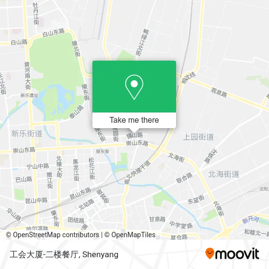 工会大厦-二楼餐厅 map