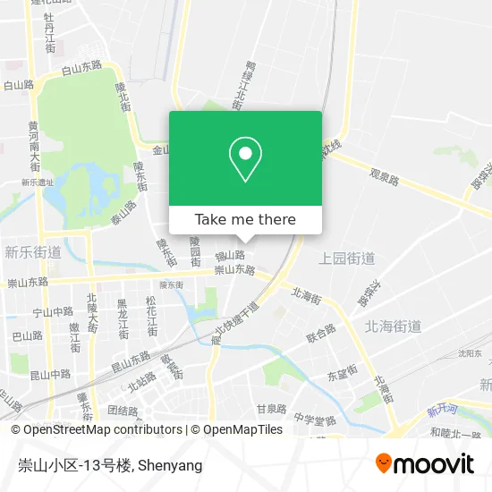 崇山小区-13号楼 map