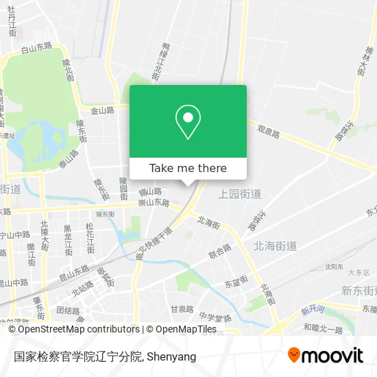 国家检察官学院辽宁分院 map