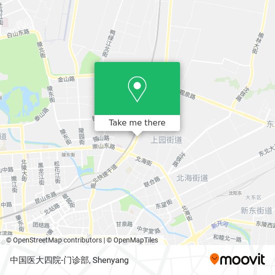 中国医大四院-门诊部 map
