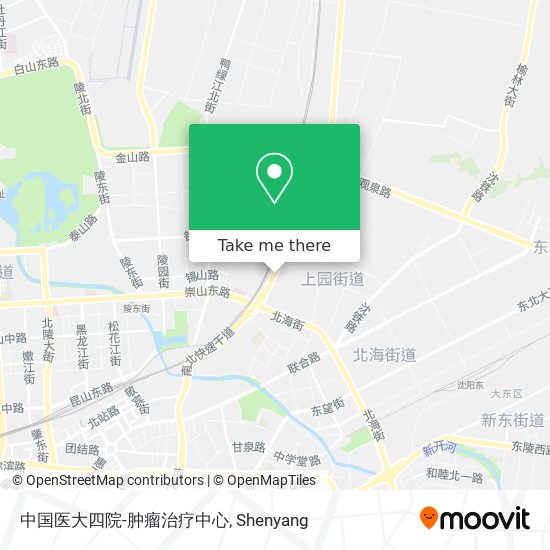 中国医大四院-肿瘤治疗中心 map