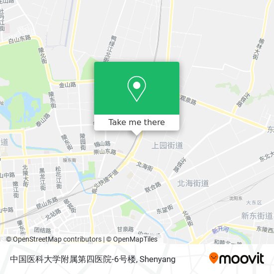 中国医科大学附属第四医院-6号楼 map