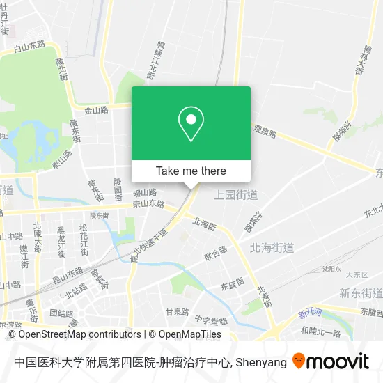中国医科大学附属第四医院-肿瘤治疗中心 map