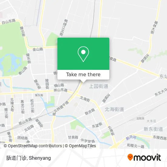 肠道门诊 map