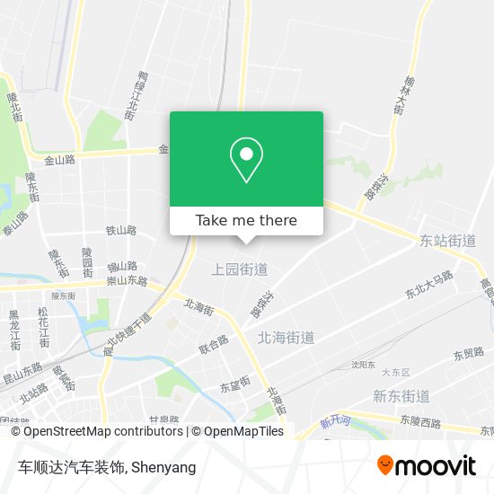 车顺达汽车装饰 map