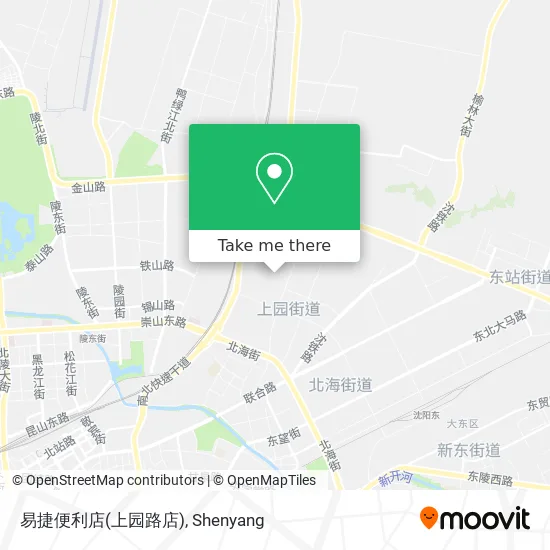 易捷便利店(上园路店) map