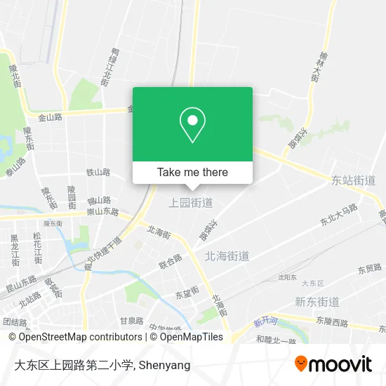 大东区上园路第二小学 map