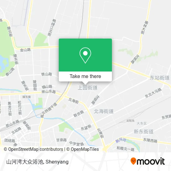 山河湾大众浴池 map