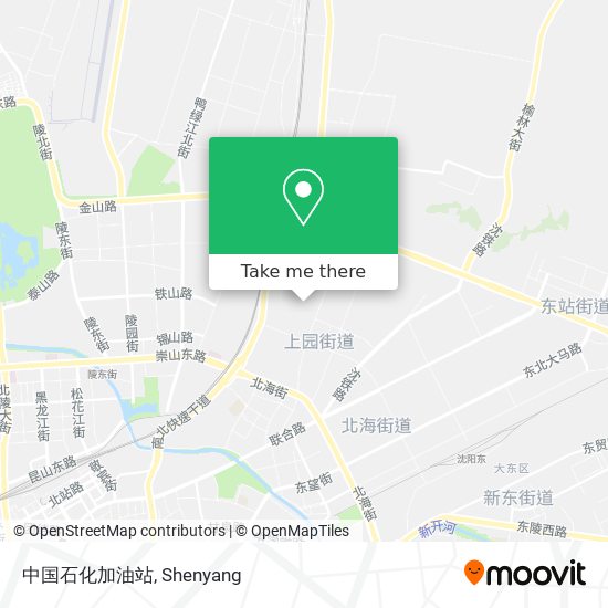 中国石化加油站 map