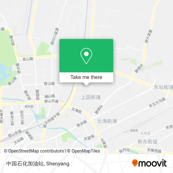 中国石化加油站 map