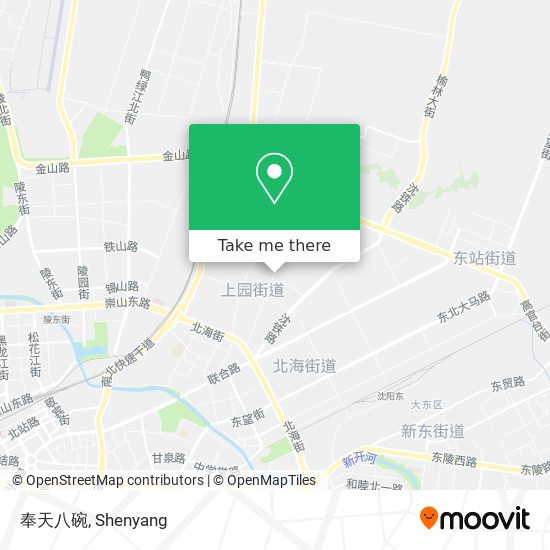 奉天八碗 map