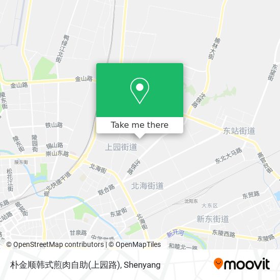 朴金顺韩式煎肉自助(上园路) map