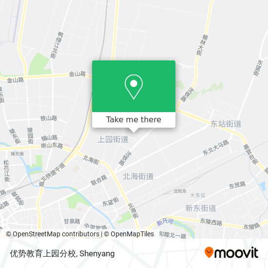 优势教育上园分校 map