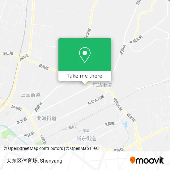 大东区体育场 map
