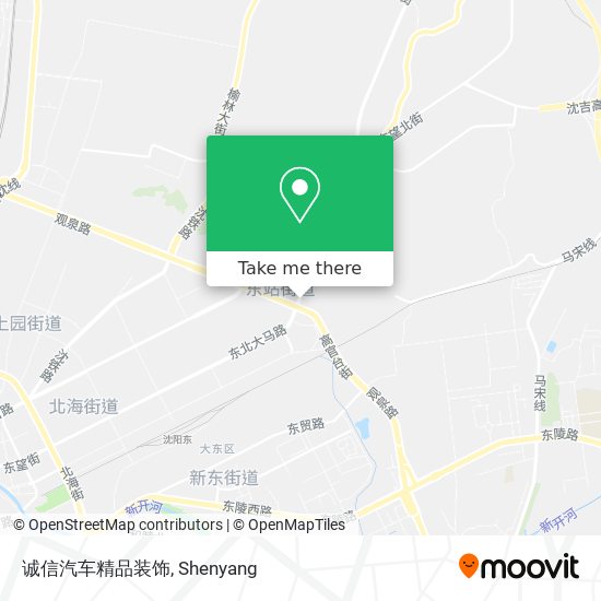 诚信汽车精品装饰 map