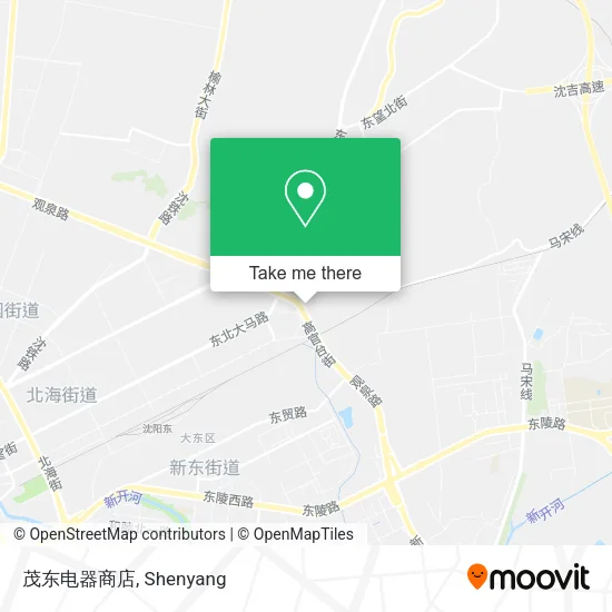 茂东电器商店 map