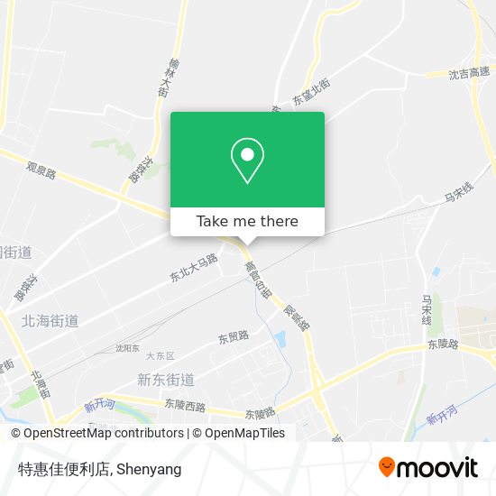 特惠佳便利店 map