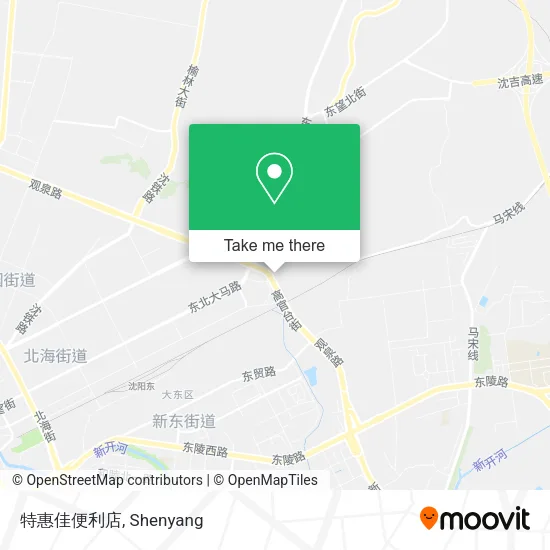 特惠佳便利店 map