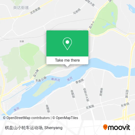 棋盘山小轮车运动场 map