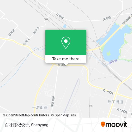 百味陈记饺子 map