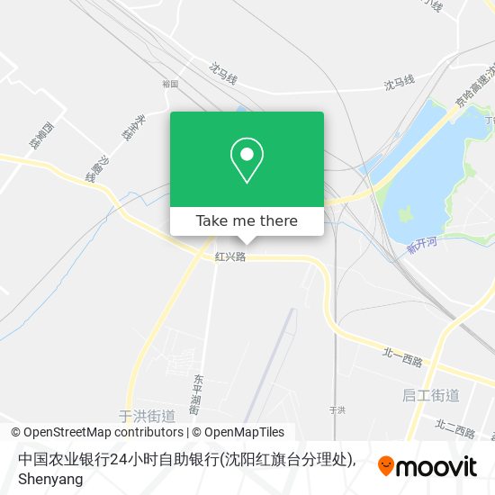 中国农业银行24小时自助银行(沈阳红旗台分理处) map