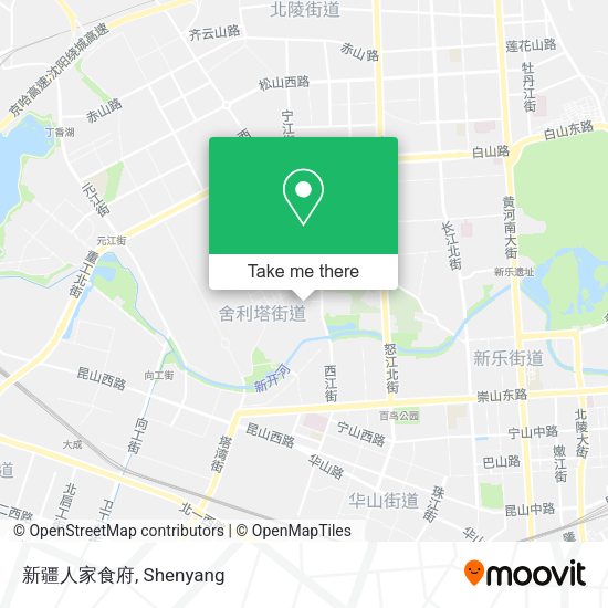 新疆人家食府 map