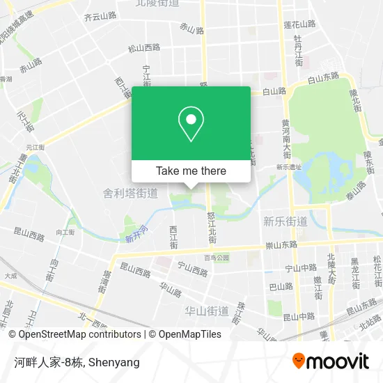 河畔人家-8栋 map