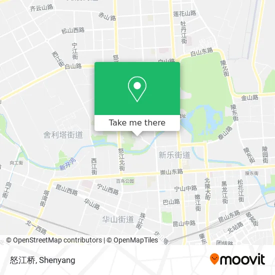 怒江桥 map