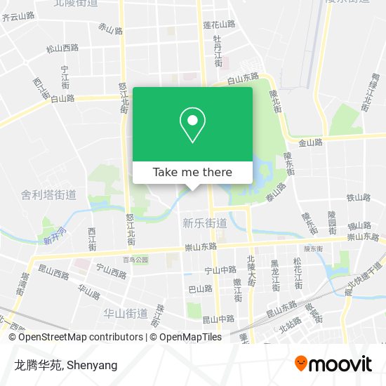 龙腾华苑 map