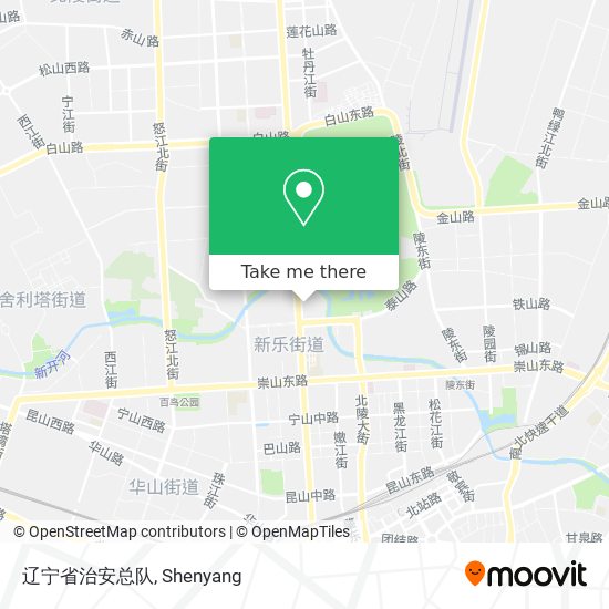 辽宁省治安总队 map