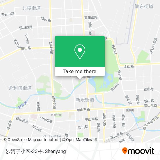 沙河子小区-33栋 map