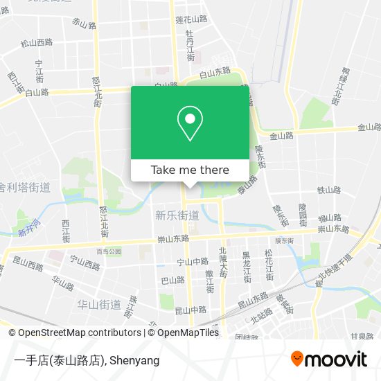 一手店(泰山路店) map