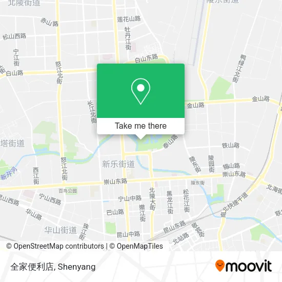 全家便利店 map