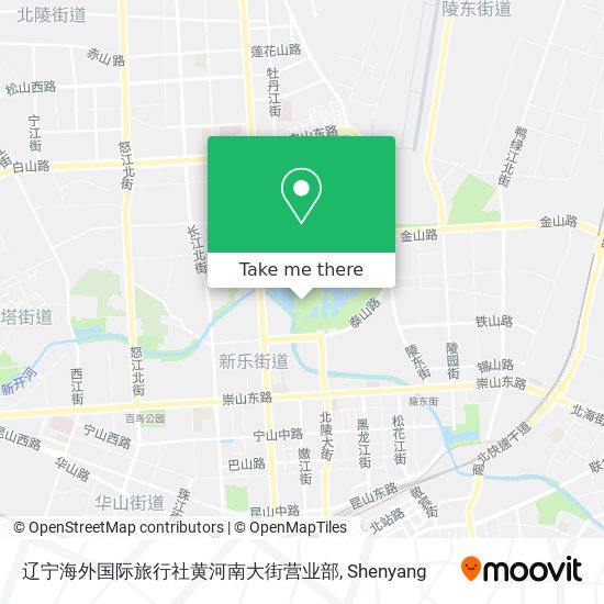 辽宁海外国际旅行社黄河南大街营业部 map