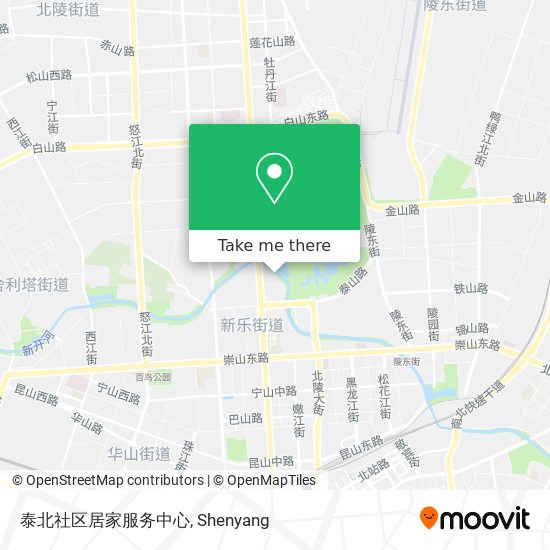 泰北社区居家服务中心 map