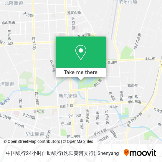 中国银行24小时自助银行(沈阳黄河支行) map