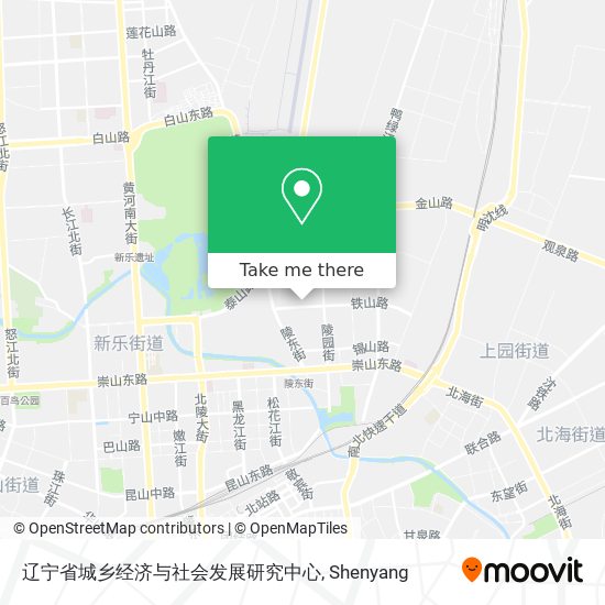 辽宁省城乡经济与社会发展研究中心 map